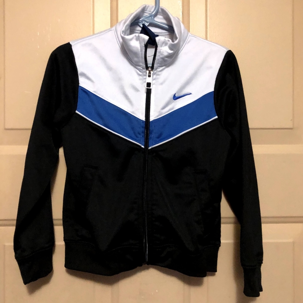 Nike Boy's Black/Blue/White Light Jacket